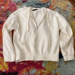 Pacsun cropped half zip hoodie